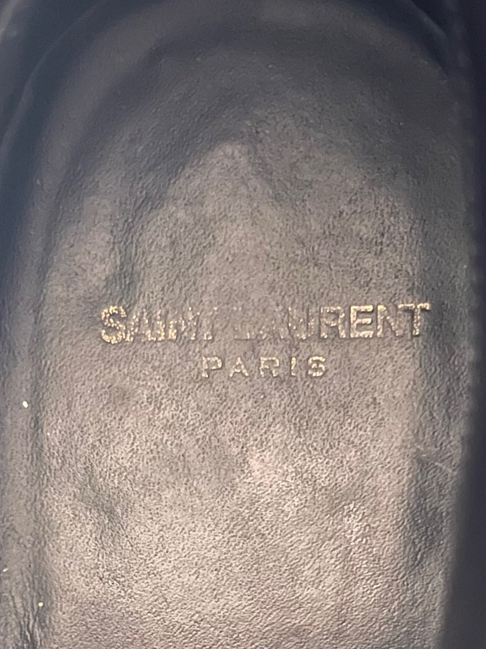 Saint Laurent Black Leather Ankle Boots EU 38/W 7 1/2 / M 6 - Picture 8 of 10